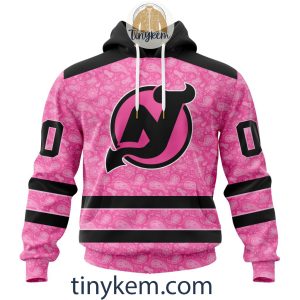 New Jersey Devils Purple Lavender Hockey Fight Cancer Personalized Hoodie, Tshirt