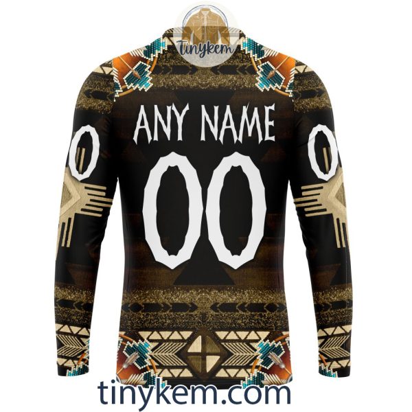 New Orleans Saints Personalized Native Costume Design 3D Hoodie