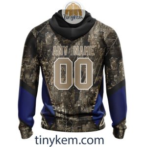 New York Giants Custom Camo Realtree Hunting Hoodie2B3 P29lM