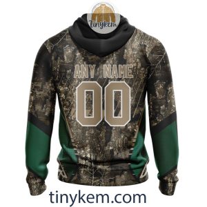 New York Jets Custom Camo Realtree Hunting Hoodie2B3 WkTQx