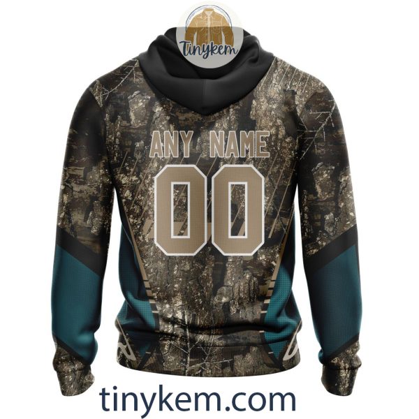 Philadelphia Eagles Custom Camo Realtree Hunting Hoodie