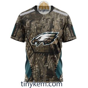 Philadelphia Eagles Custom Camo Realtree Hunting Hoodie2B6 1u52V