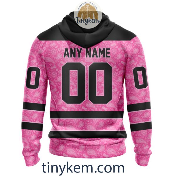 Philadelphia Flyers Custom Pink Breast Cancer Awareness Hoodie