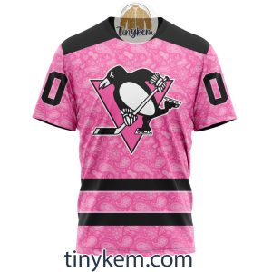 Pittsburgh Penguins Custom Pink Breast Cancer Awareness Hoodie2B6 IUfo4