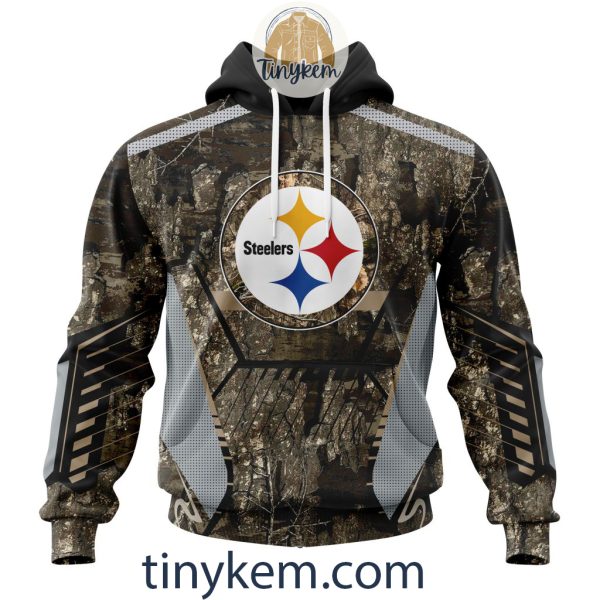 Pittsburgh Steelers Custom Camo Realtree Hunting Hoodie