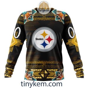 Pittsburgh Steelers Personalized Native Costume Design 3D Hoodie2B4 ASFFu