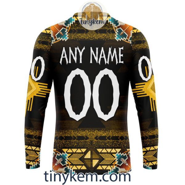 Pittsburgh Steelers Personalized Native Costume Design 3D Hoodie