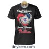 Real Women Love Baseball Smart Women Love The Texas Rangers Shirt