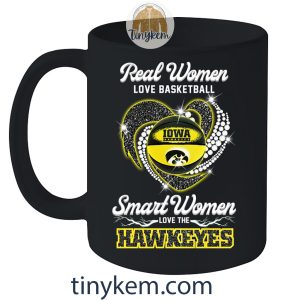 Real Women Love Basketball Smart Women Love The Iowa Hawkeyes Shirt2B5 QZwlP