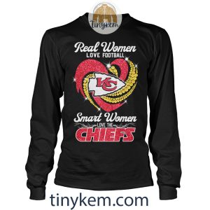 Real Women Love Football Smart Women Love The Chiefs Shirt2B4 LnBWX