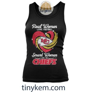 Real Women Love Football Smart Women Love The Chiefs Shirt2B5 kZiNg