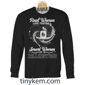 Real Women Love Football Smart Women Love The Collingwood Shirt2B3 LwwYp