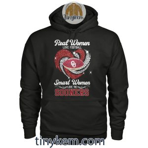 Real Women Love Football Smart Women Love The Sooners Shirt2B2 vQFb4