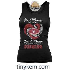 Real Women Love Football Smart Women Love The Sooners Shirt2B5 AJcEa