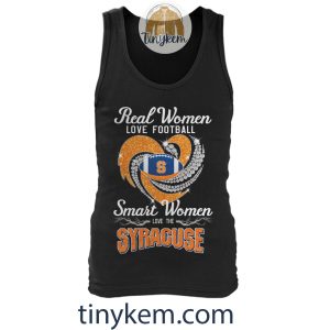 Real Women Love Football Smart Women Love The Syracuse Shirt2B5 6cwCh