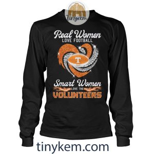 Real Women Love Football Smart Women Love The Volunteers Shirt2B4 ttn1A
