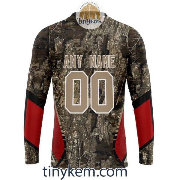 San Francisco 49ers Custom Camo Realtree Hunting Hoodie