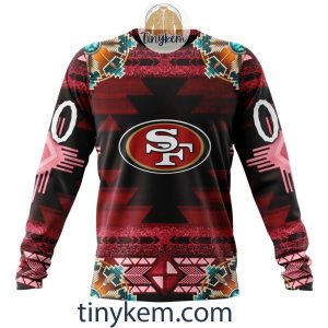 San Francisco 49ers Personalized Native Costume Design 3D Hoodie2B4 5l6OL
