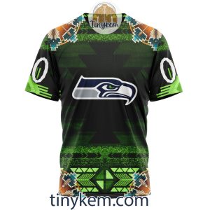 Seattle Seahawks Personalized Native Costume Design 3D Hoodie2B6 8fc2r