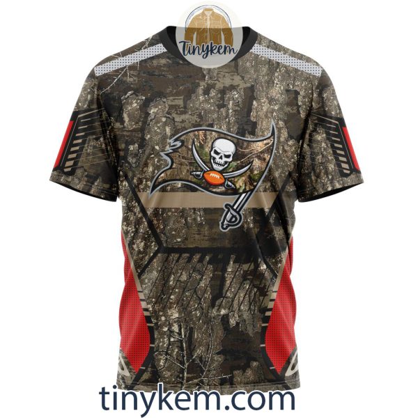 Tampa Bay Buccaneers Custom Camo Realtree Hunting Hoodie