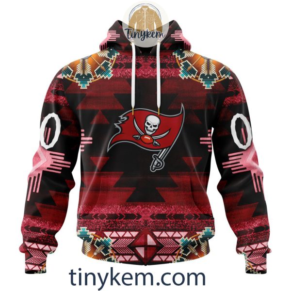 Tampa Bay Buccaneers Personalized Native Costume Design 3D Hoodie