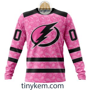 Tampa Bay Lightning Custom Pink Breast Cancer Awareness Hoodie2B4 i7bdU