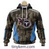 Tampa Bay Buccaneers Custom Camo Realtree Hunting Hoodie