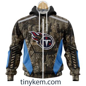 Tennessee Titans Custom Camo Realtree Hunting Hoodie2B2 xq0tw
