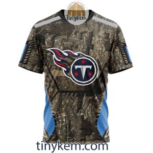 Tennessee Titans Custom Camo Realtree Hunting Hoodie2B6 GeL3d