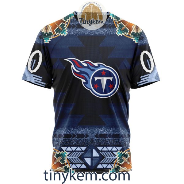 Tennessee Titans Personalized Native Costume Design 3D Hoodie
