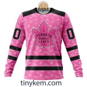 Toronto Maple Leafs Custom Pink Breast Cancer Awareness Hoodie2B4 rJUG0