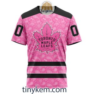 Toronto Maple Leafs Custom Pink Breast Cancer Awareness Hoodie2B6 SBZYa