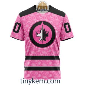 Winnipeg Jets Custom Pink Breast Cancer Awareness Hoodie2B6 iyI2Z