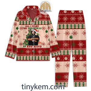All I Want For Christmas Is Rod Wave Pajamas Set2B2 UQB3o