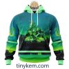 Anaheim Ducks With Special Northern Light Design 3D Hoodie, Tshirt