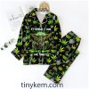 Baby Yoda Stoned Wars Pajamas Set