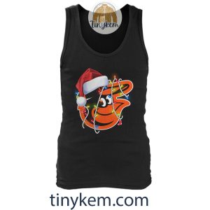 Baltimore Orioles Logo With Christmas Light Unisex Tshirt2B5 rFBCQ