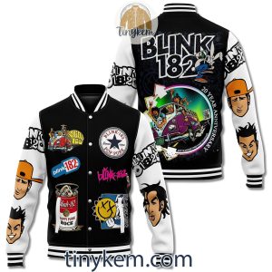 Blink-182 Pop Punk Baseball Jacket