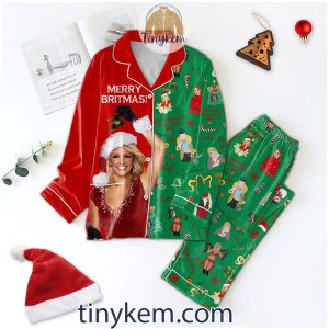 Miley Cyrus Christmas Pajamas Set