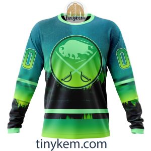Buffalo Sabres With Special Northern Light Design 3D Hoodie Tshirt2B4 lAIyG