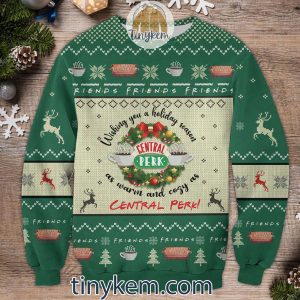 Central Perk Ugly Sweater For Friends TV Show Fans