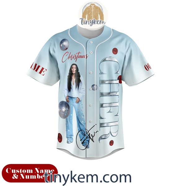 Cher Christmas Customized Baseball Jersey