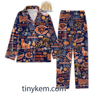 Chicago Bears Icons Bundle Pajamas Set2B2 89rvy