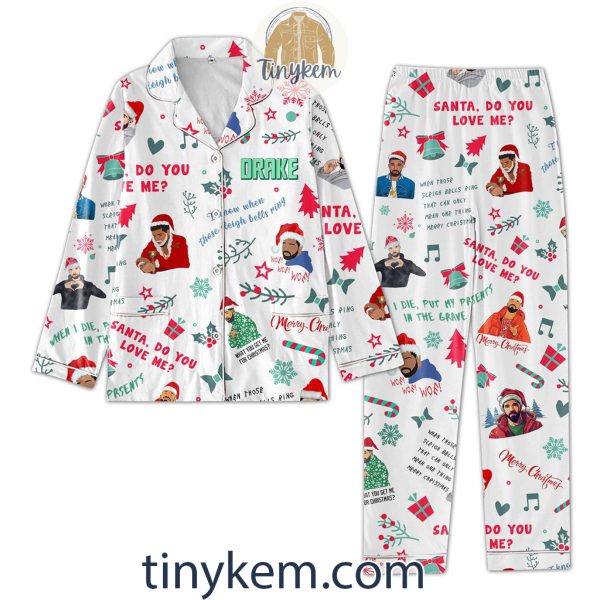 Christmas Pajamas Set For Drake Fans