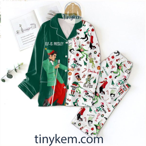 Christmas Pajamas Set For Elvis Presley Fans