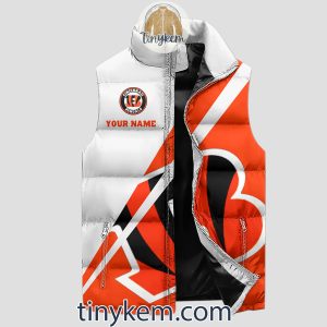 Cincinnati Bengals Customized Puffer Sleeveless Jacket Seize The DEY2B5 w69AV