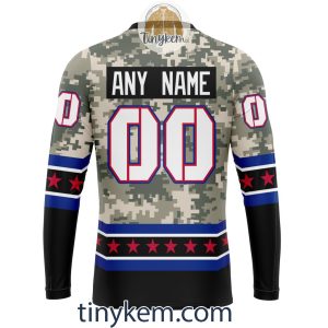 Customized Buffalo Bills Veteran Camo Stars Tshirt Hoodie Sweatshirt2B5 HIHKo