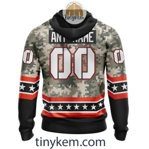 Customized Cleveland Browns Veteran Camo Stars Tshirt Hoodie Sweatshirt2B3 NfslK