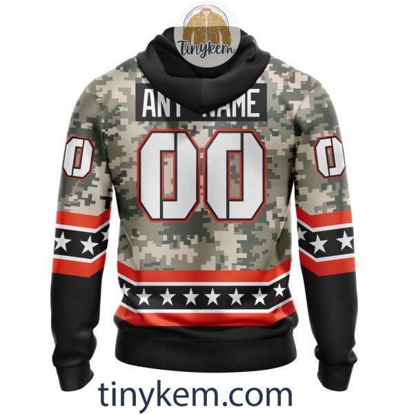 Customized Cleveland Browns Veteran Camo Stars Tshirt, Hoodie, Sweatshirt