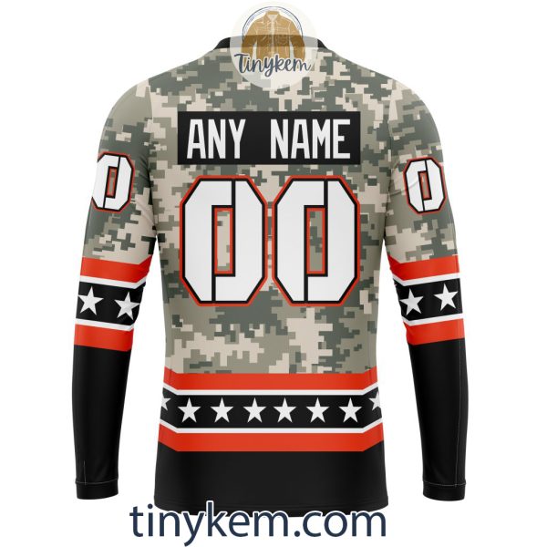 Customized Cleveland Browns Veteran Camo Stars Tshirt, Hoodie, Sweatshirt